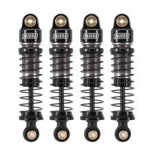 INJORA 40mm Big Bore Aluminum Oil Shock for SCX24, Black Small, picture