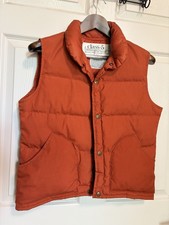 Vintage Class 5 Mountaineering “Marty McFly” Vest Red Orange 70s 80s  picture