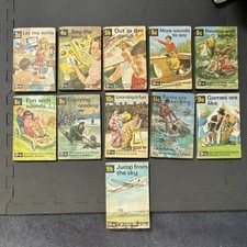 11 vintage Ladybird Reading Scheme Set 3c 4c 5b 5c 6c 8c 9c 9b 10c 11c 9a picture