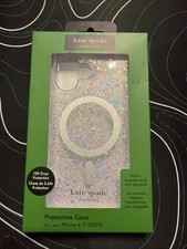 Kate Spade Clear MagSafe Case for iPhone 17 - Chunky Glitter picture