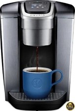 Keurig K-Elite Single-Serve K-Cup Coffee Maker Brushed Silver — SALE picture