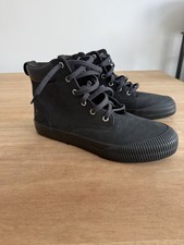Timberland Skyla Bay 2.0 High Top Women's Size 10 Black Nubuck Boots Sneakers picture