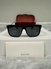 GUCCI | NEW | 0010S | 0010S - 001 | 58 | BLACK | GREY | NON POLARIZED picture