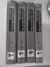 Encyclopedia of the Holocaust 1990  Complete Set (4 Volumes) Ex Library  picture