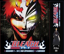 Bleach Complete TV Series + 4 Movies English Dubbed DVD [Free Gift] [Fast Ship] picture