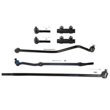 7Pcs For 1993-1998 Jeep Grand Cherokee Front Tie Rods Track Bar Steering Part picture