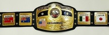 NWA Domed Globe World Heavyweight Championship Title Belt – Replica picture