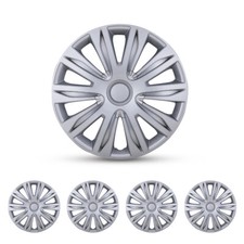 New 4PCS 17in Lacquer Wheel Covers Full Rim Hub Caps fit R17 Tire & Steel Wheels picture