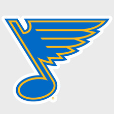 St. Louis Blue Gold Hockey Weather Resistant Vinyl Sticker/Decal 07 picture