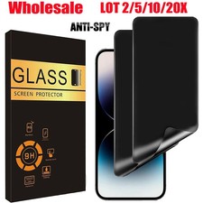 Wholesale Privacy TPU Hydrogel Screen Protector For iPhone 18 17 16 15 14 13 Pro picture