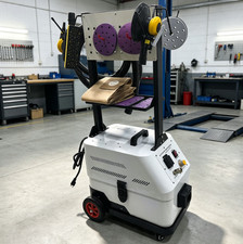 F7 Pneumatic 2 Senders Dust Free Sanding Machine Electric Car Dry Grinding Tool picture