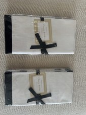 Williams-Sonoma Classic Border Napkins LOT 8 picture