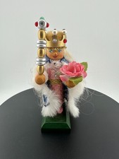 Steinbach Brafent Queen Nutcracker Handmade Germany Miniature picture