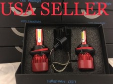 H13 9008 LED Headlight Bulbs 5000K 5K xentec Super White  2x Car Light Bulbs New picture