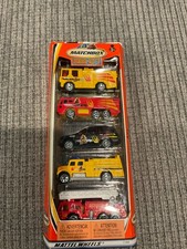 2003 Matchbox Hero City #7 5 Pack 1:64 Scale Diecast Cars NIB picture