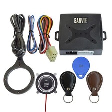 BANVIE Car RFID Push to Start Ignition Kit, Keyless Go Engine Start Stop Butt... picture