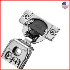 Adjustable Soft Close Hinges for Kitchen Cabinets, 1-1/4 Inch Overlay, 6 Pack picture