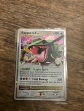 Rayquaza C LV.X DP47 Holo 2009 Pokemon Diamond & Pearl Black Star Promo  picture