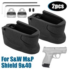 2PCS Enhanced Magazine Plate Extension for M&P Shield 9 & .40 S&W Plus 1/2 Round picture