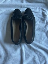 Salvatore Ferragamo Black Flats picture