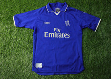 CHELSEA LONDON 2001-2003 VTG FOOTBALL SHIRT JERSEY HOME UMBRO ORIGINAL YOUNG M picture