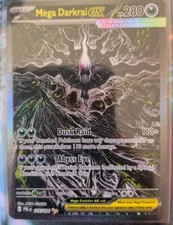 Mega Darkrai ex 116/084 Pitch Black Special Illustration Rare Pokemon Sir picture