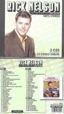 RICK NELSON-STEREO SINGLES COLLECTION-ALL HIS CHART HITS & MORE-2 CDS picture