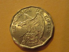 1975 Chile 5 centavos condor nice bird coin UNC  very nice coins ebayship picture