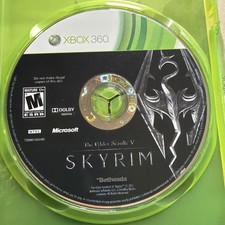 Bethesda The Elder Scrolls V: Skyrim (Xbox 360) M Mature, Manual Included picture