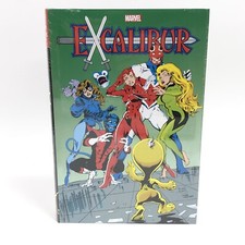 Excalibur Omnibus Vol 2 Alan Davis Cover New Marvel Comics HC Hardcover Sealed picture