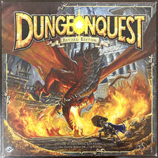 Fantasy Flight |  DungeonQuest: Revised Edition Board Game | COMPLETE VG/NM picture