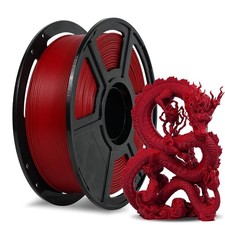 (BUY 2 GET 2 FREE,Add 4) FLASHFORGE HS PLA 3D Printer Filament Ruby Red US picture