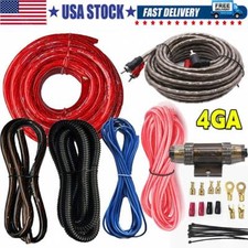 4 Gauge Car Audio Cable Kit Amplifier Install Amp RCA Subwoofer Sub Wiring 2300W picture