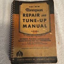 1951 Vintage Thompson: The New Automotive Repair And Tune-Up Manual Vol 3 picture