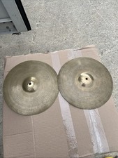 Vintage 13” Zildjian Avedis  Hi-Hats Cymbals. Light. Superb. Cymbal. Free P&P picture