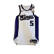 Nike Sacramento Kings De'Aaron Fox Jersey Mens 40 White NWT Authentic NBA picture