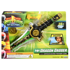 Power Rangers Green Ranger Dragon Dagger - Electronic Toy with Flute Sounds picture