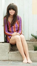 Linda Ronstadt Young Retro Portrait Mini Dress Pose Poster Photo 11x14 picture