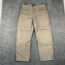     Empyre Men's 34 Tan Carpenter Pants Skate Workwear Utility Baggy Jeans picture
