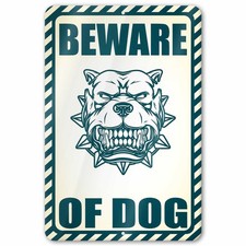 Beware of Dog Sign picture