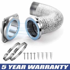 Magnetic Dryer Vent Coupling DV180, Dryer Vent Connector Airtight Seal Kit Easy picture