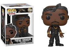 Funko Pop Rocks: Tupac - Tupac Shakur - Vinyl Figure #158 #45432 picture
