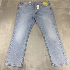 Levi's Performance 511 Jeans Men's 40x30 Slim Fit Blue Denim Stretch Light Wash picture