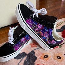 VANS x Kpop Demon Hunters Pokémon Kids Low Top Lace Up Canvas Sneaker US 4 picture