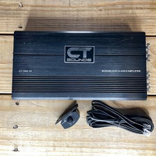 Used CT Sounds CT-1000.1D 1000 Watts RMS Monoblock Car Audio Amplifier picture