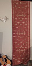 Handwoven Zapotec Wool Runner –Oaxaca Mexico Indigenous Geometric Flatweave picture