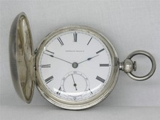 1863 WALTHAM CIVIL WAR 18 SIZE PS BARTLETT WATCH, SAME GIVEN TO ABRAHAM LINCOLN picture