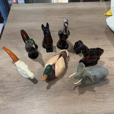 Vintage Avon Cologne Perfume Bottles/Collectables Group Lot Of 8 Animals picture