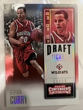 2016-17 Panini Contenders DP - Season Ticket Stephen Curry #88 Draft Ticket /99 picture