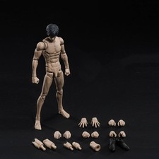 VTOYS X BMS 1:12 Anime Male Flexible Jointed Body W/ Head Doll 6
